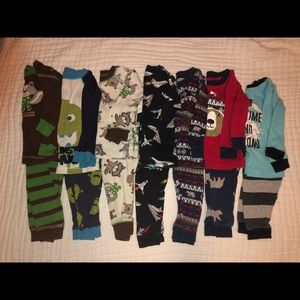 Bundle 8 pairs Carter’s 12mo long-sleeve Pajamas